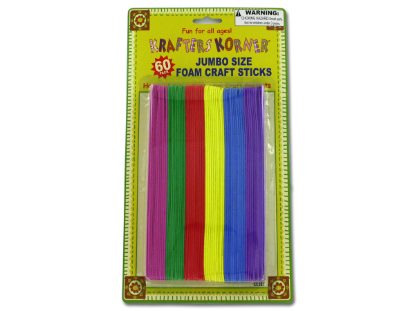 Foam craft sticks