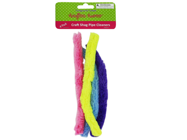 Shaggy craft pipe cleaners