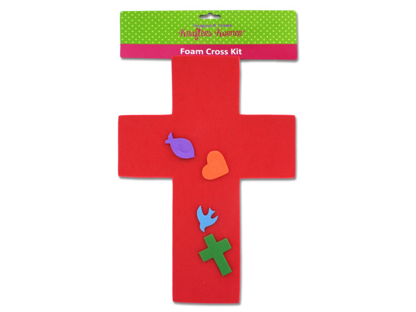 Foam cross crafting kit