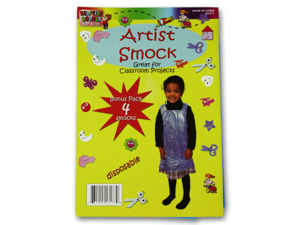Disposable children's artist smock