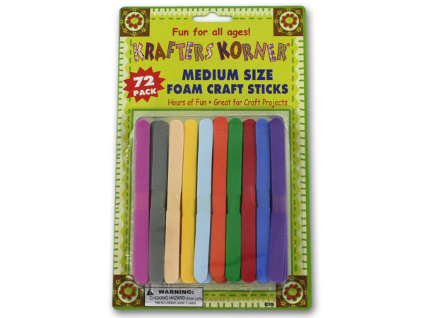 Foam craft sticks