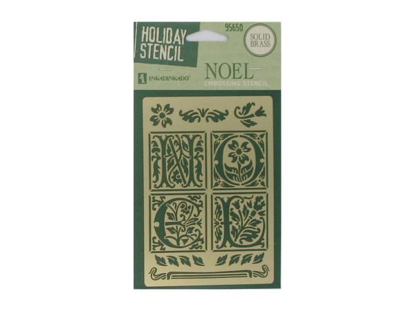 noel designs solid brass stencil