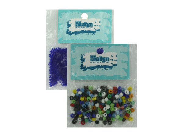 assorted seed beads