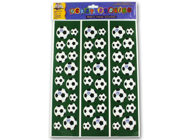 Sports themed stickers