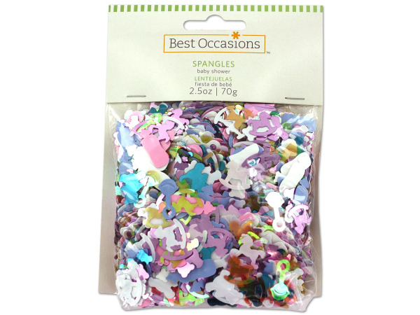 baby shower spangles 2.5 oz bag