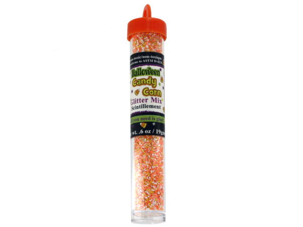 halloween candy corn glitter mix .6 oz