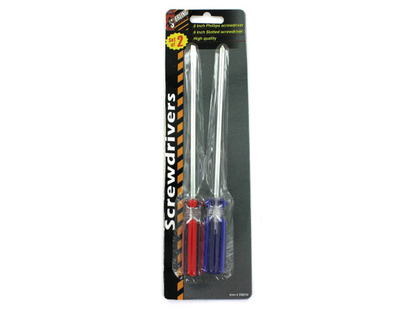 Phillips and flathead screwdriver set