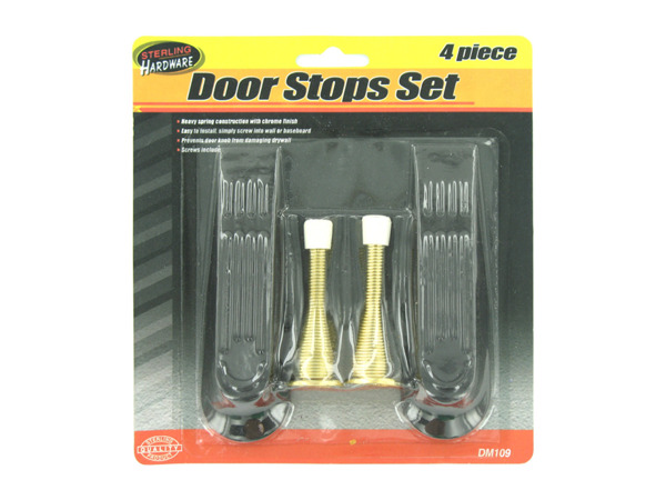 4 Pack door stop set