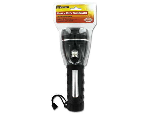 Heavy duty flashlight