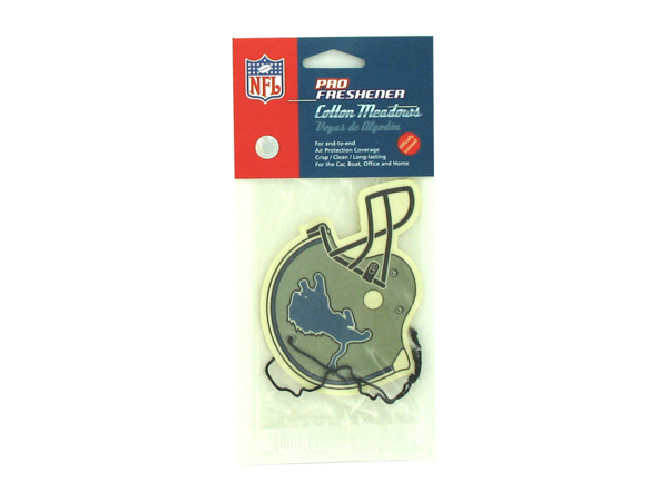 nfl detroil lions helmet cotton air freshener