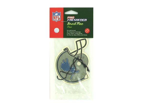nfl detroit lions helmet pine air freshener
