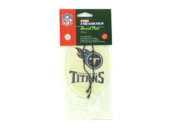 nfl tennessee titans oval pine freshener