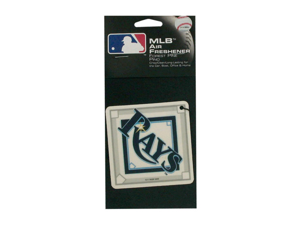 mlb tampa bay devil rays baseball pine air freshener