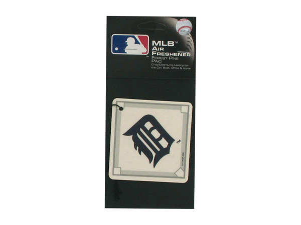 mlb tigers baseball diamond pine air freshener