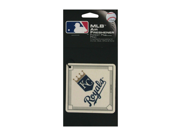 mlb royals baseball diamond pine air freshener