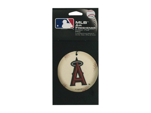 mlb angels baseball pine air freshener