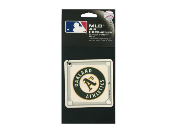 mlb oakland athletics baseball diamond pine air freshener