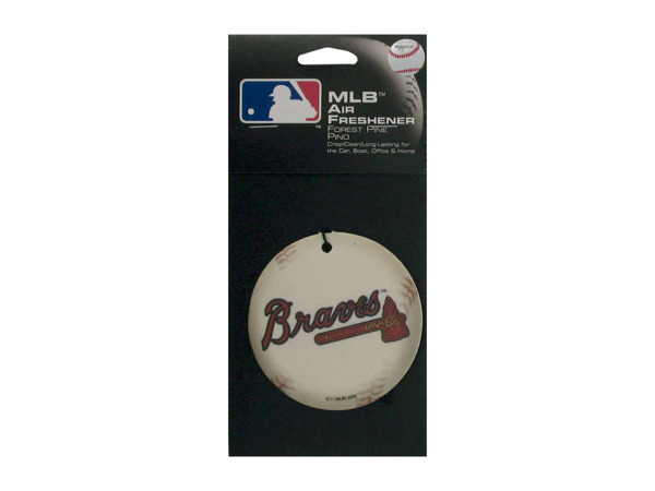 mlb braves baseball forest pine air freshener
