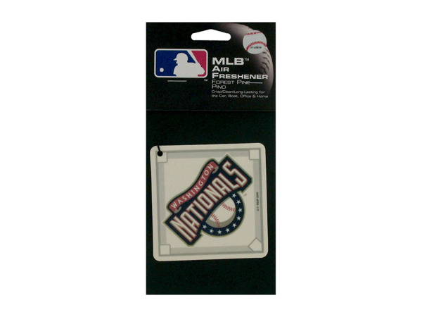 mlb washington nationals baseball diamond pine air freshener