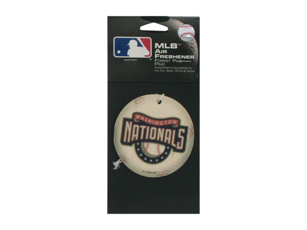 mlb washington nationals baseball pine air freshener
