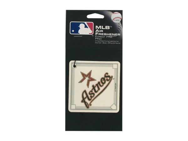 mlb houston astros baseball diamond pine air freshener