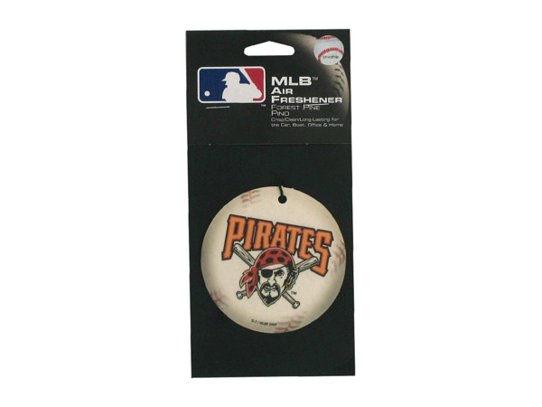mlb pirates baseball pine air freshener