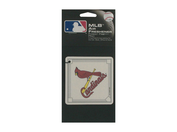 mlb st louis cardinals baseball diamond pine air freshener