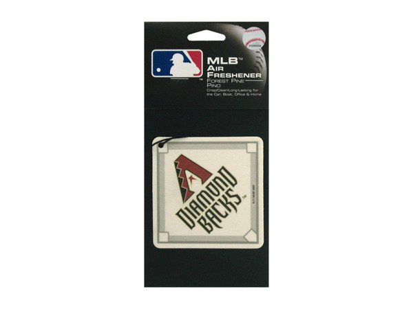 mlb diamondbacks baseball diamond pine air freshener