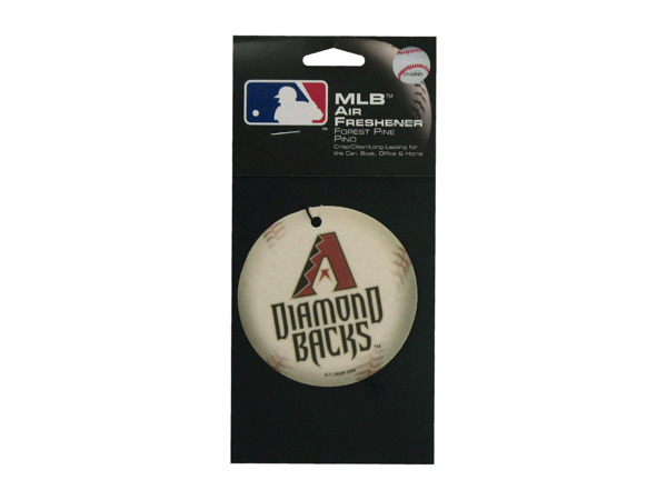 mlb diamondbacks baseball pine air freshener