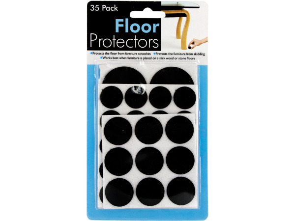 Floor protecting furniture pads