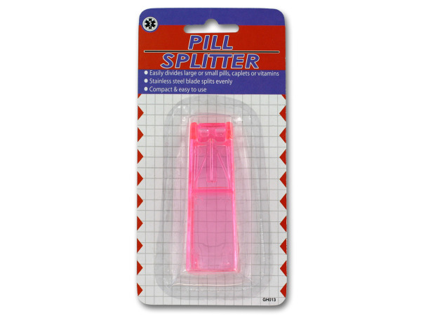 Pill splitter