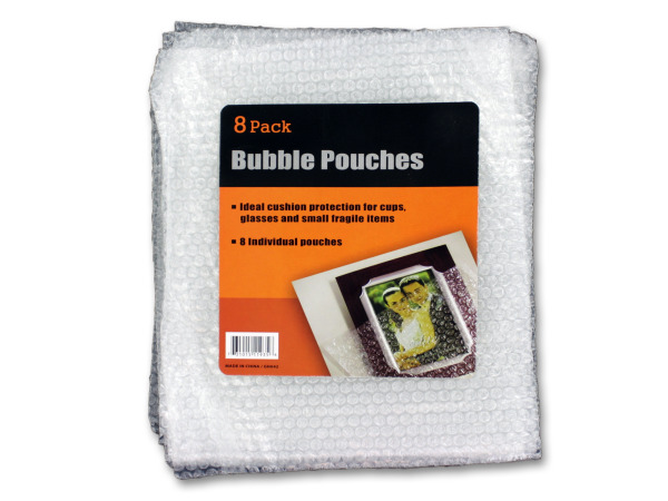 8 Pack bubble pouches