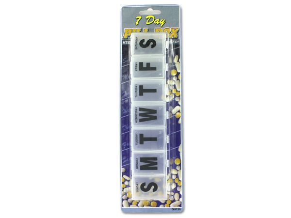 7-day pill box