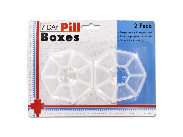 7-day pill box double pack