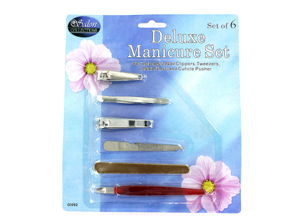 6 Pack Manicure Set