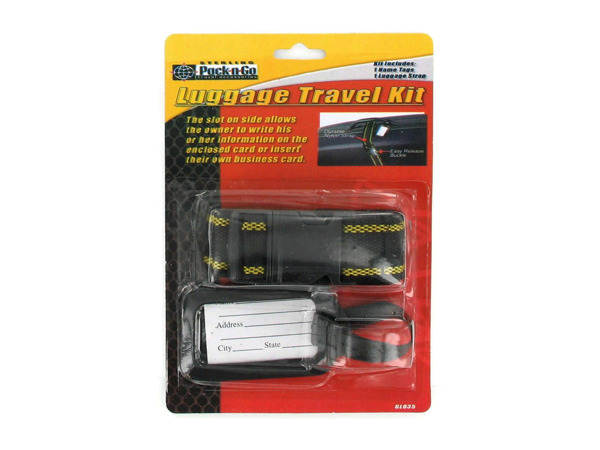 2 Piece luggage travel kit