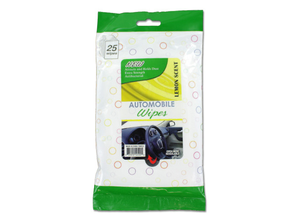 Automobile wipes