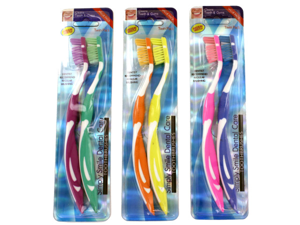 Toothbrush double pack