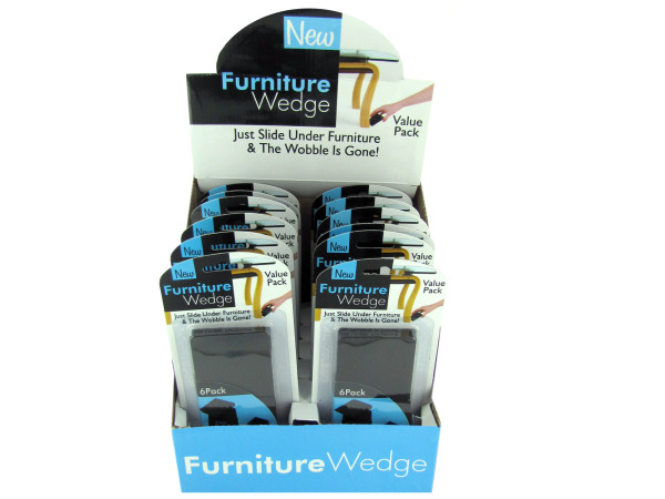 Furniture wedge display