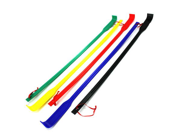 Plastic back scratcher, 19 inches