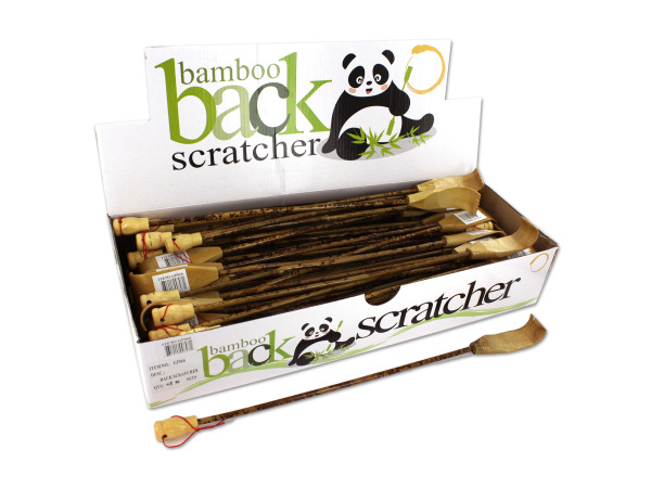 Wood back scratcher
