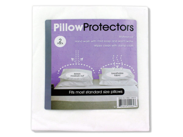 Pillow protectors, package of 2