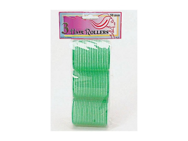 Self-grip hair rollers
