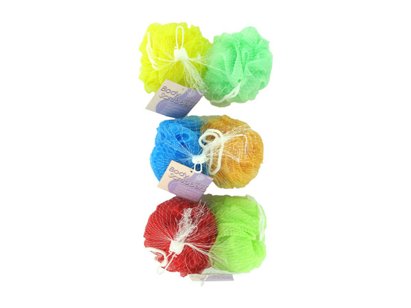 Mesh body scrubbers