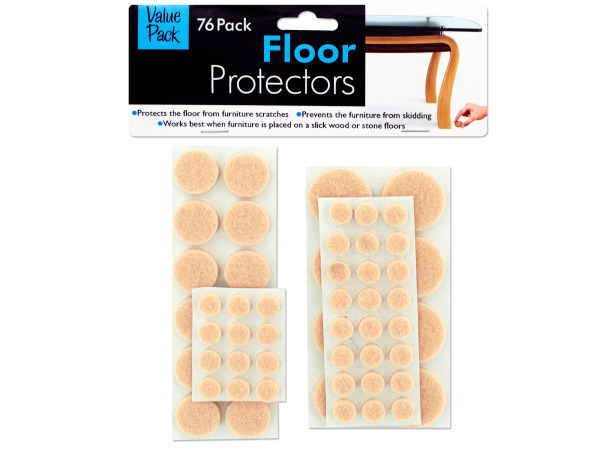 76 pack floor protector pads