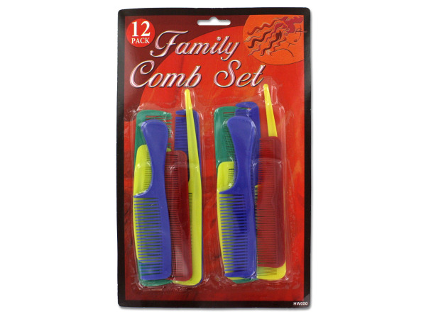 Large variety pack combs (set of 12)