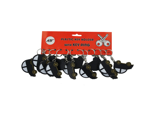 car beetle tape meausre keychain (12 per card)