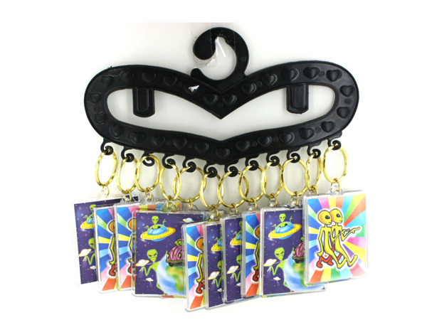 alien two sided photo k/c (12 per plastic hanger)