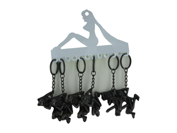 adult novelty metal frog k/c