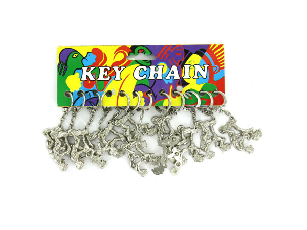 adult novelty man/woman metal keychain (12 per card)